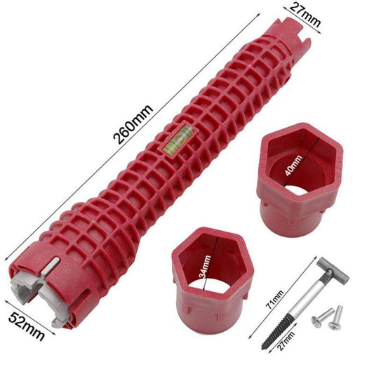 8 in 1 tap water tank installation of pipe socket wrench set tools