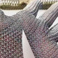 Food Grade 316L Meat Cutting Chainmail Steel Gloves Metal Wire Mesh Butcher Cut Resistant Stainless Steel Gloves