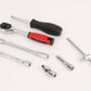 46 a socket wrench hardware tool box set manually