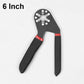 Multifunctional tool manually adjustable hexagon wrench