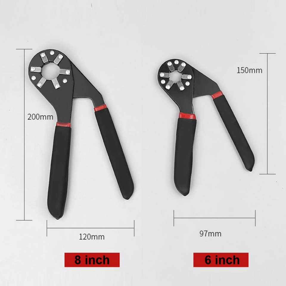 Multifunctional tool manually adjustable hexagon wrench