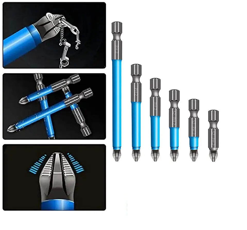 Six groups of screwdriver and magnetic device