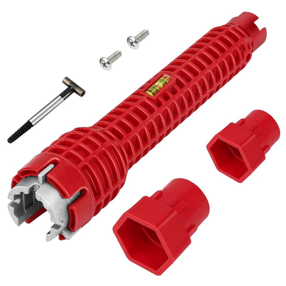 8 in 1 tap water tank installation of pipe socket wrench set tools