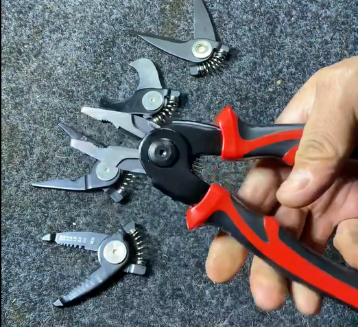 Cut stripping crimping electrician wire cutter pliers hardware tools can be replaced head pliers set of tools