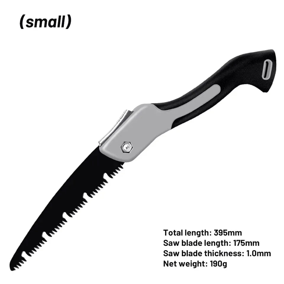 Folding Saw Long Blade Garden Saw Dry Wood Pruning Saw with Hard Teeth Camping Folding Hand Saw