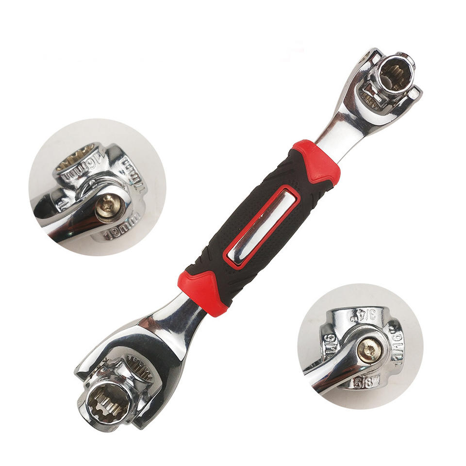 48 in 1 wrench Multi-function Socket Wrench Multi-angle Wrench with 6 Corners 360-Degree Rotating Head