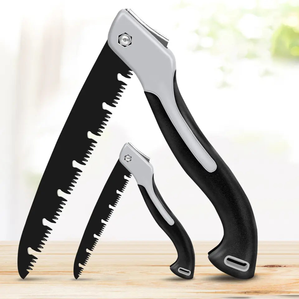 Folding Saw Long Blade Garden Saw Dry Wood Pruning Saw with Hard Teeth Camping Folding Hand Saw