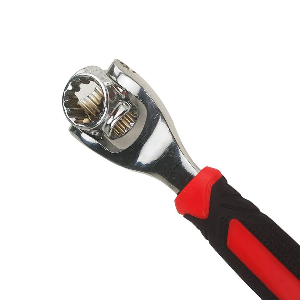 48 in 1 wrench Multi-function Socket Wrench Multi-angle Wrench with 6 Corners 360-Degree Rotating Head